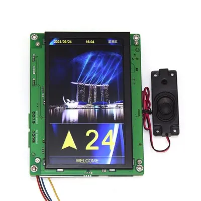 Monarch Elevator 7-pous ekspozisyon ak foto machin MPCS070A-T